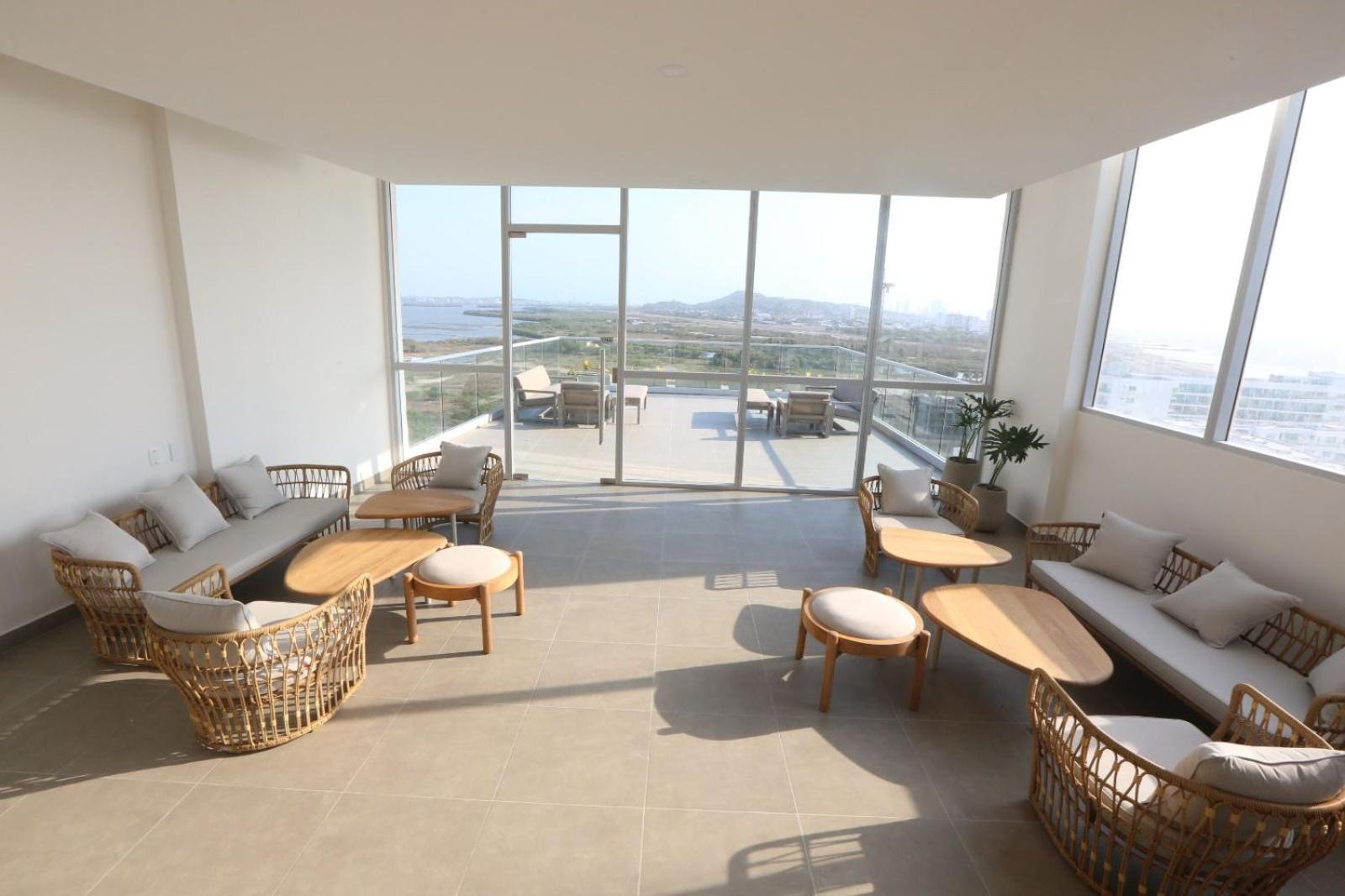 Apartamento De Lujo Frente Al Mar Con Piscina Cartagena Exteriör bild