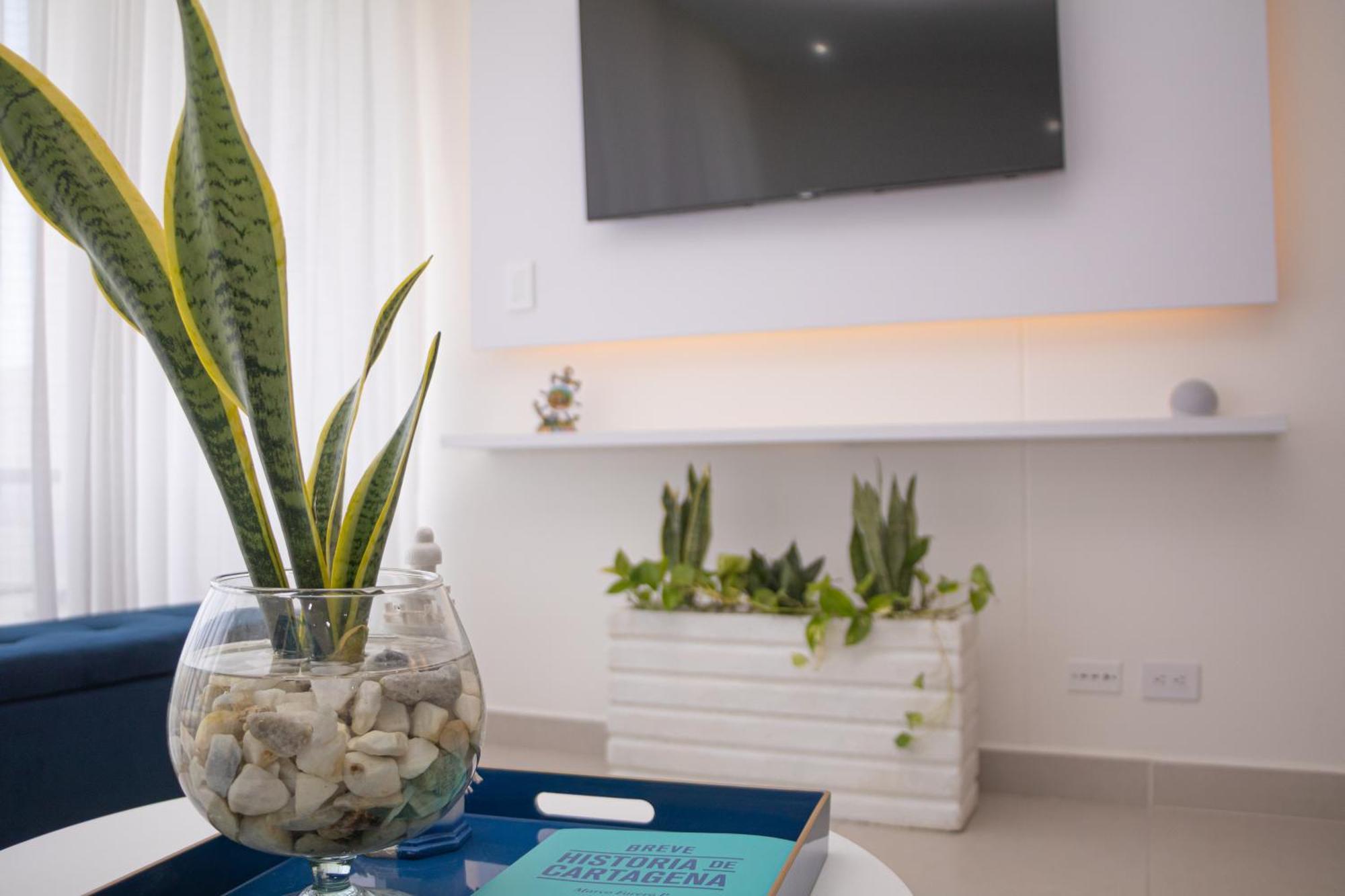 Apartamento De Lujo Frente Al Mar Con Piscina Cartagena Exteriör bild