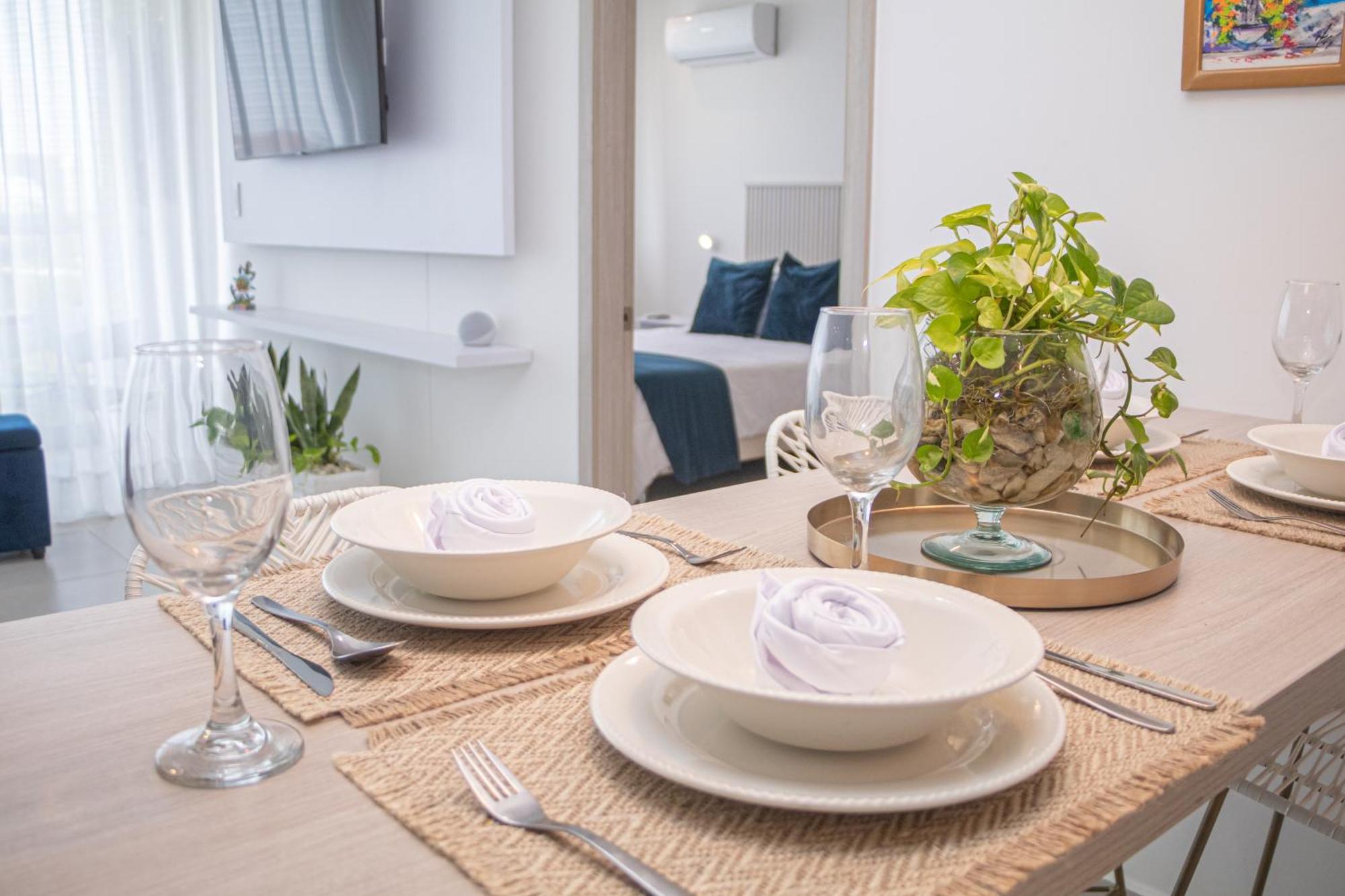 Apartamento De Lujo Frente Al Mar Con Piscina Cartagena Exteriör bild